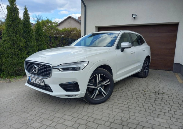 Volvo XC 60 cena 139900 przebieg: 98000, rok produkcji 2019 z Warszawa małe 781